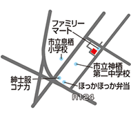 成田予備校 神栖校地図